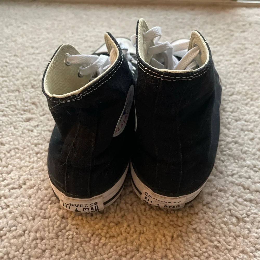 Converse Black High-Top Sneakers - Picture 4 of 10